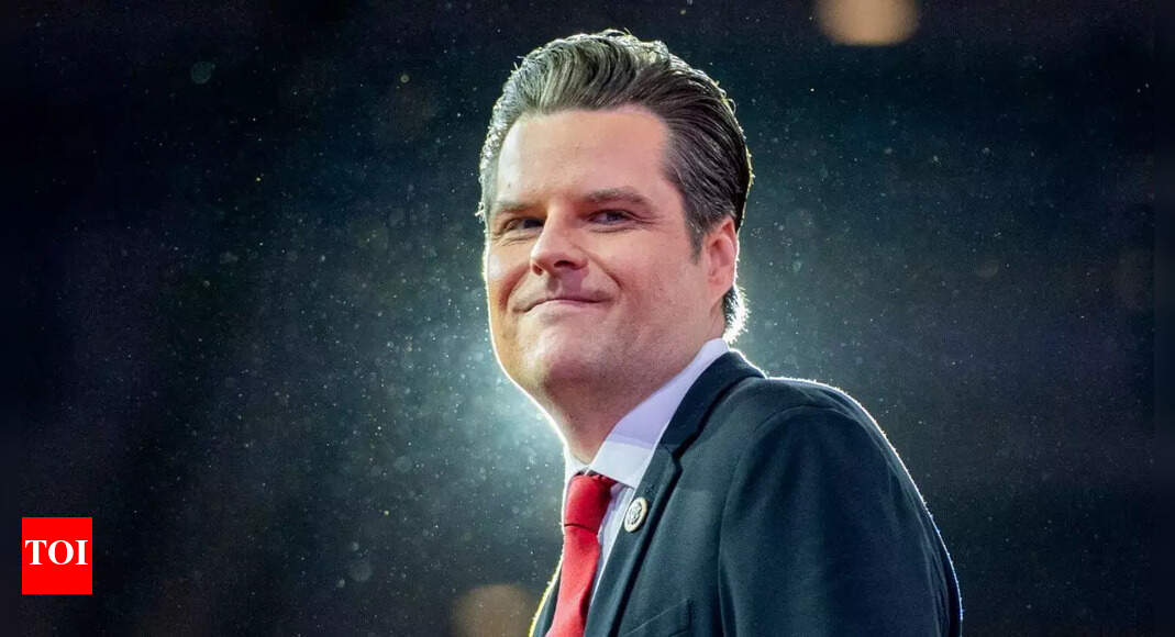 Matt Gaetz educational qualification: From law school to MAGA stalwart – Times of India