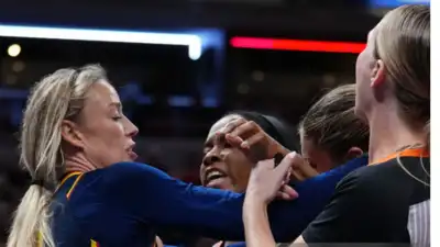 WNBA controversy grows after Caitlin Clark's fall and Sophie Cunningham hit with double fine