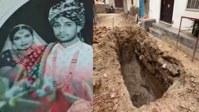'Covered trench with plastic, said it was to prevent waterlogging': Wife killed, buried in 10-foot-deep pit outside home in Faridabad; body found 2 months later