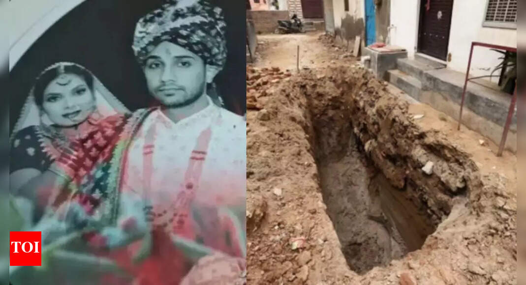 'Covered trench with plastic': Wife killed, buried in 10-foot-deep pit outside home