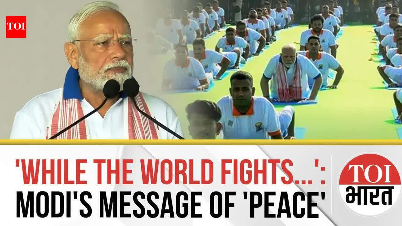 Yoga Over War: PM Modi’s 'Peace' Call From Visakhapatnam Resonates ...