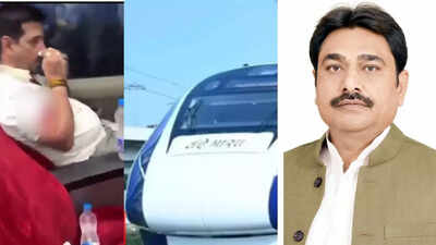 Vande Bharat train scuffle: BJP MLA Rajeev Singh files complaint over indecent behaviour; passenger alleges assault by his associates
