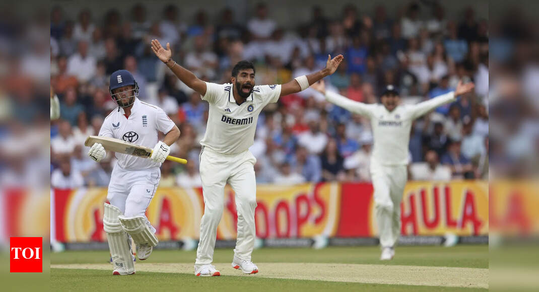 IND vs ENG Live: Bumrah dismisses Root soon after Pope slams century