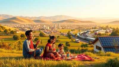 This is an AI-generated image, used for representational purposes only. Report: India’s economic rise must now translate into individual prosperity; growth yet to reflect in per capita income