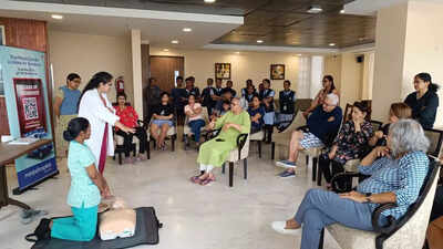 B'luru apartment complexes train residents on CPR techniques
