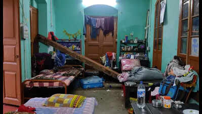 Edu dept seeks report on CU hostel beam fall