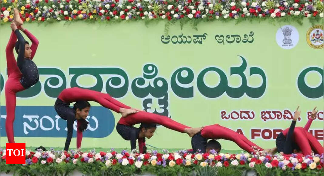 Bengaluru Celebrates International Day of Yoga with Enthusiasm and Participation