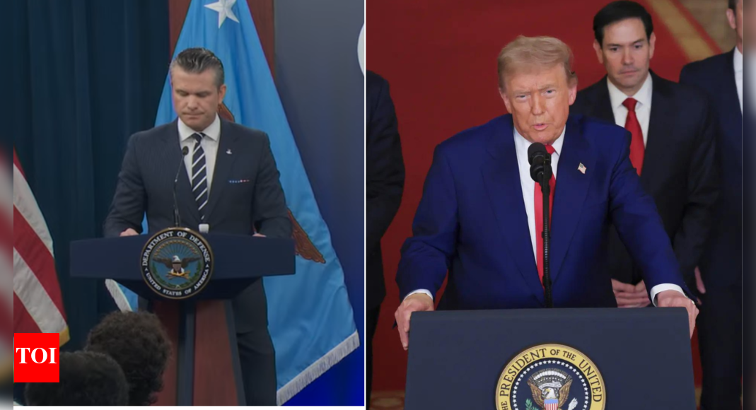 'When this president speaks, world should listen': US briefs on Op 'Midnight Hammer' against Iran