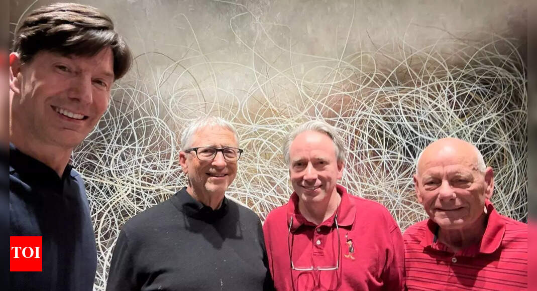 Bill Gates and Linus Torvalds Dinner