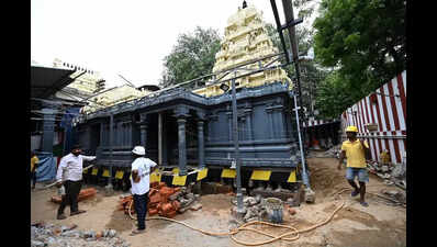 Madhya Kailas temple now stands taller