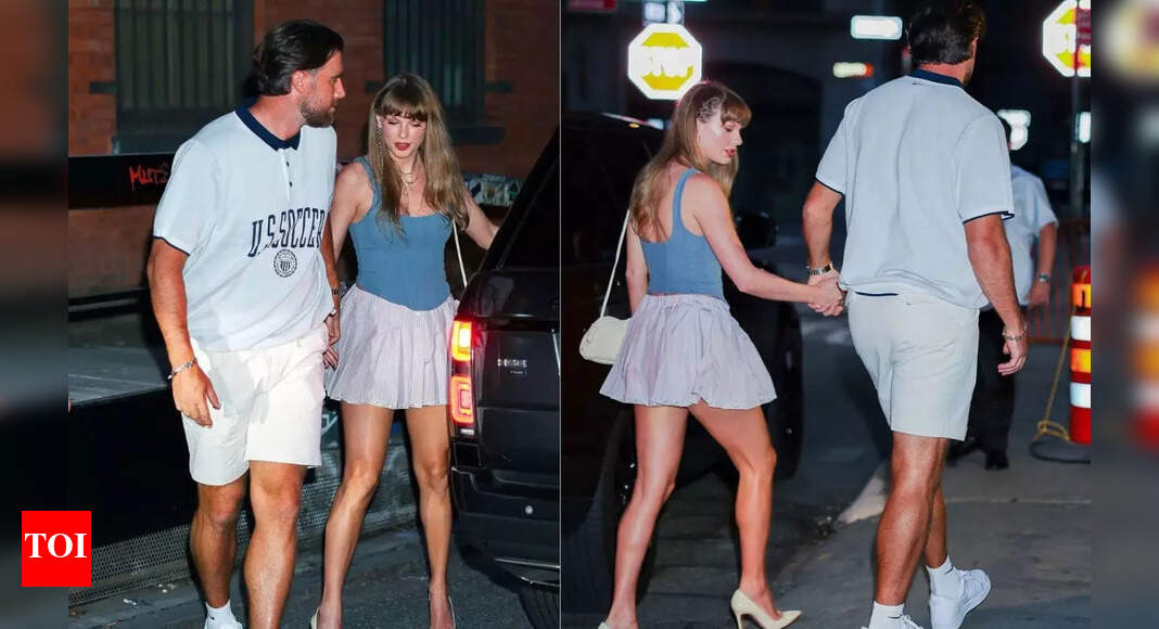 Taylor Swift's sweet summer moment with Travis Kelce gets unexpected green  light from her bodyguard | NFL News - Times of India