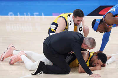 NBA world reacts as Indiana Pacers lose star Tyrese Haliburton to injury just before halftime lead in Game 7 of NBA Finals