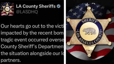 ‘Our heart goes out to victims of…’: LA County Sheriff slammed for condolence post on US strike on Iran, issues apology