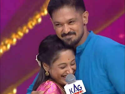 Actor Nakkhul surprises niece Iniya on the sets of 'Sa Re Ga Ma Pa Seniors Season 5'