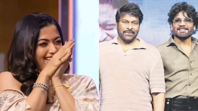 "Watching Rashmika on screen reminded me of Sridevi Garu from 'Kshana Kshanam'," says Nagarjuna at 'Kuberaa' success meet - Video