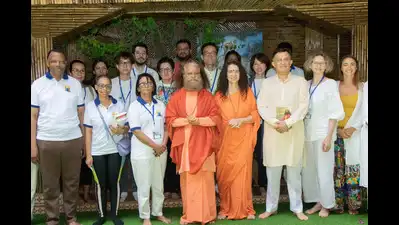 Diplomats from 25 nations join Yoga Day celebrations in Rishikesh