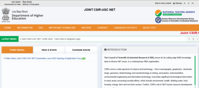 CSIR UGC NET registration window 2025 closing today: Check direct link and other key details to apply