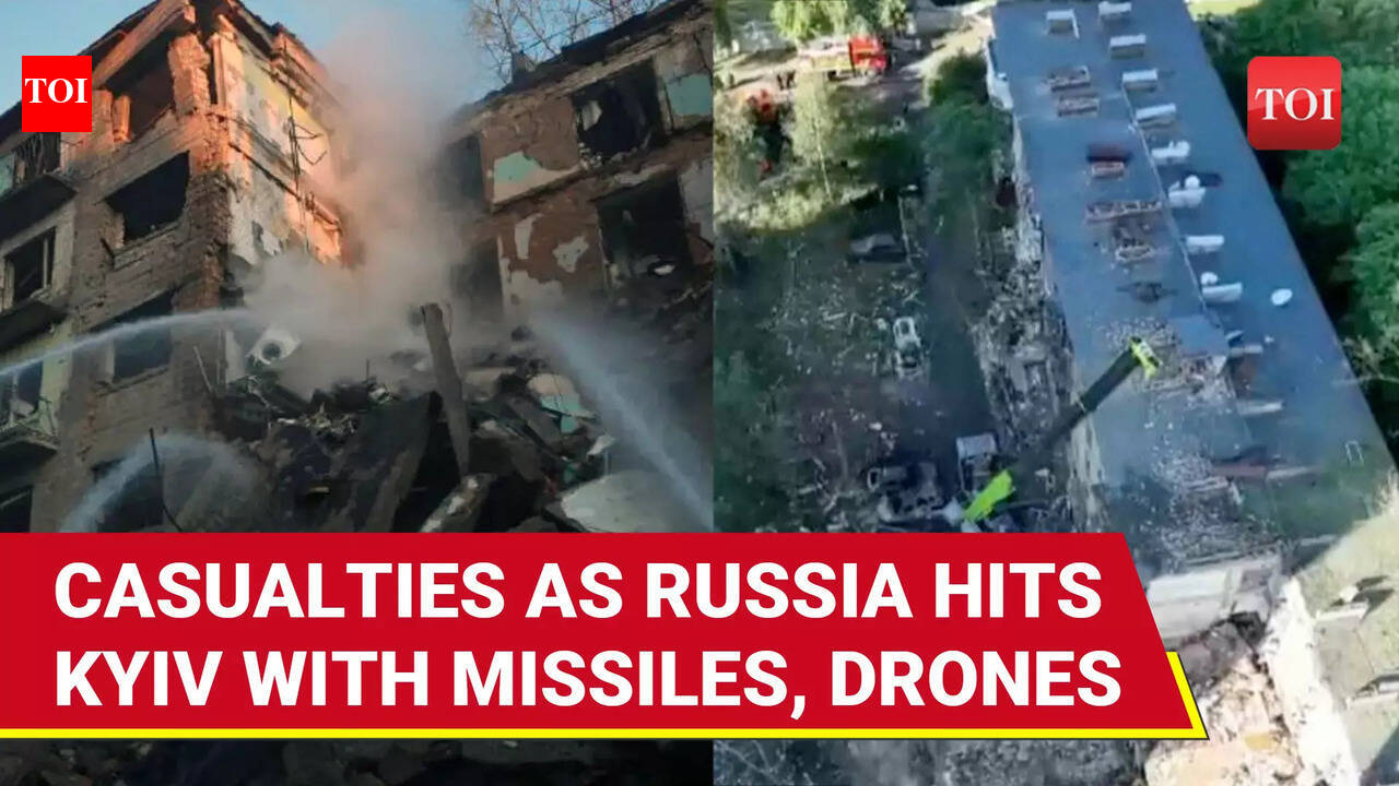 Ukraine Says Russia Attacked Kyiv With North Korean Missiles; Several ...