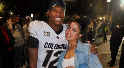 Travis Hunter drags wife Leanna into viral ‘dream car’ bet — fans