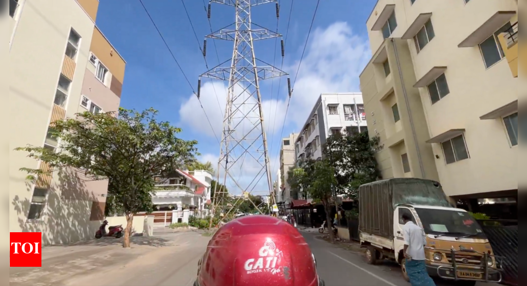 Which came first - tower or road? 'Bengaluru masterpiece' in the middle of the road goes viral 