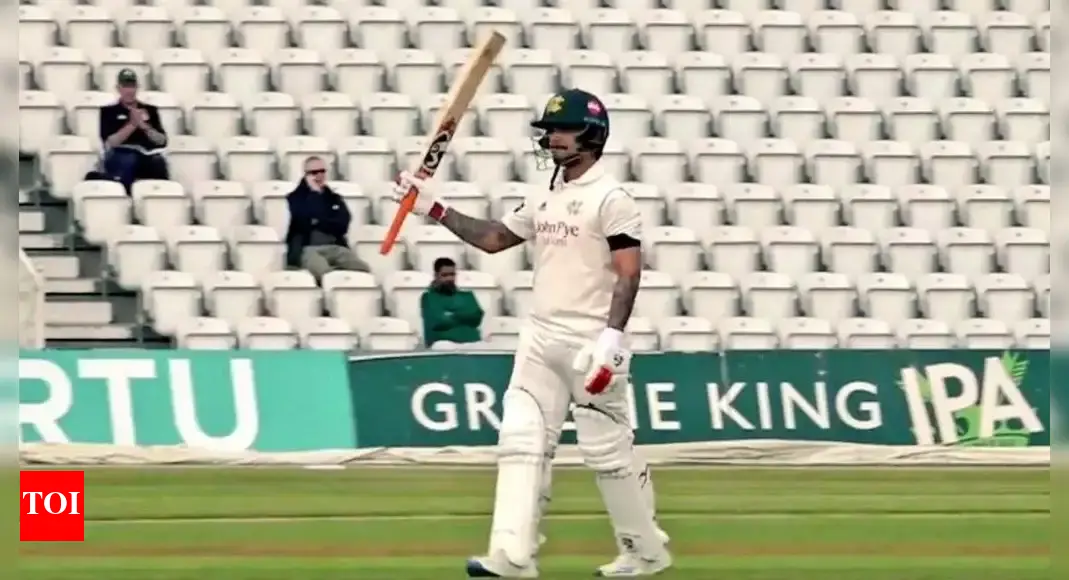 County Championship: Signed for two matches, Ishan Kishan smashes 87 on debut