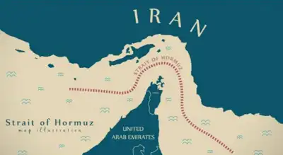 What would happen to UAE and global energy markets if Iran closed the Strait of Hormuz?