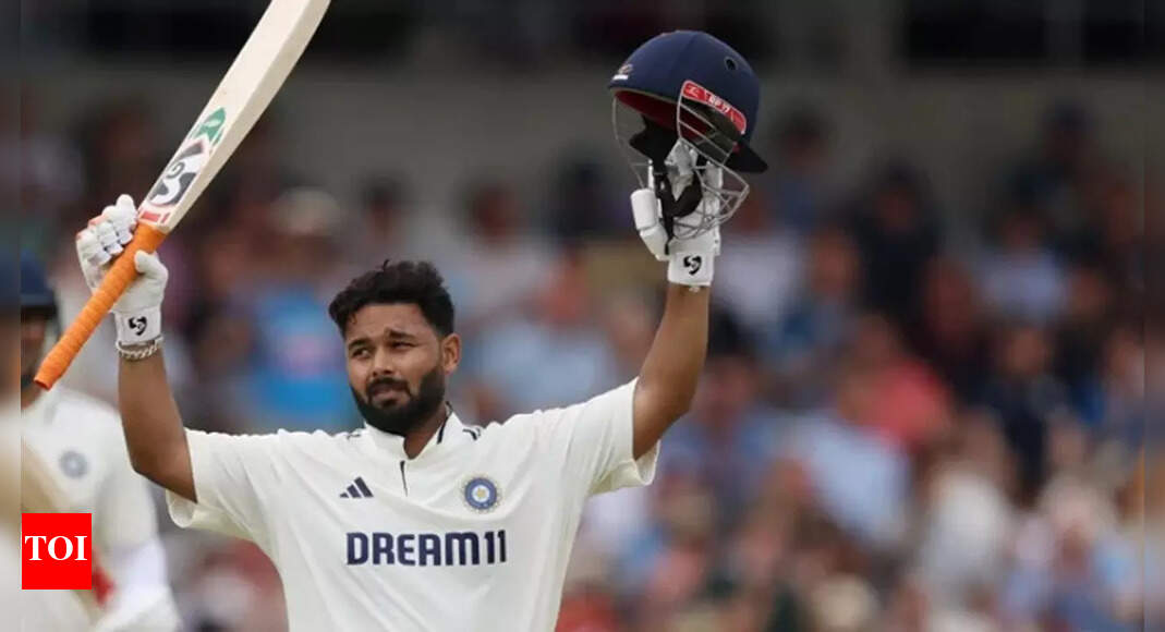 Pant-astic knock! Rishabh Pant creates history, becomes first Indian wicketkeeper to score centuries in both innings of a Test match | Cricket News – Times of India