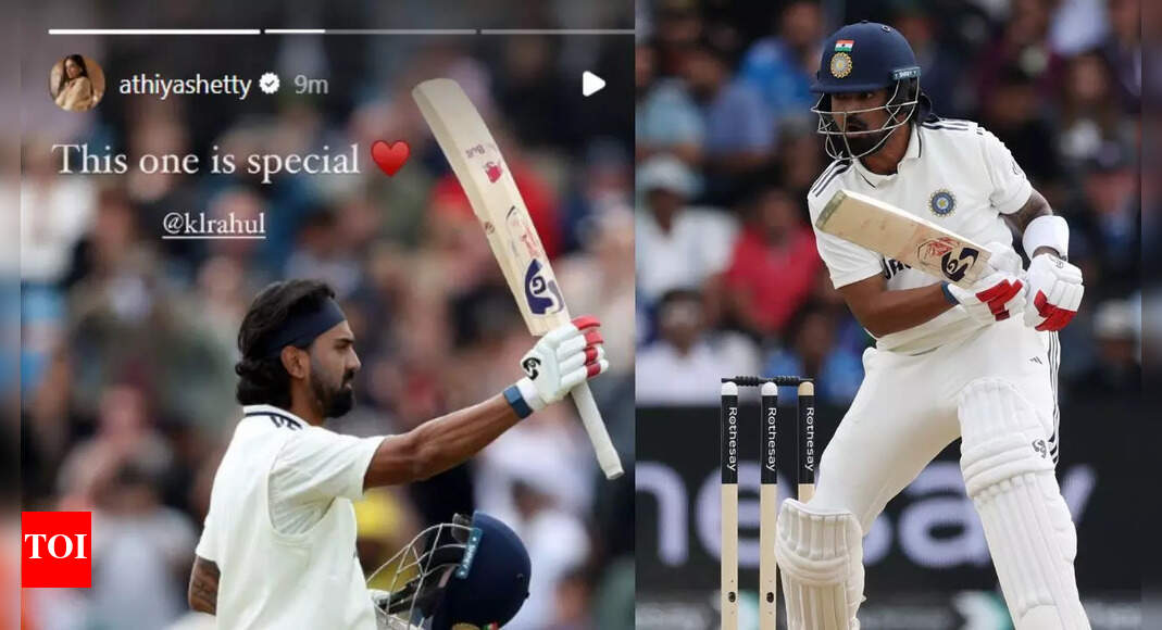 IND vs ENG: 'This one is...' - Athiya Shetty posts emotional message as KL Rahul hits ton