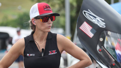 12x Top Fuel winner Leah Pruett’s comeback plan begins as Tony Stewart