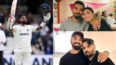 Athiya Shetty pens emotional post as KL Rahul scores a century against England; Suniel Shetty is proud of his son-in-law