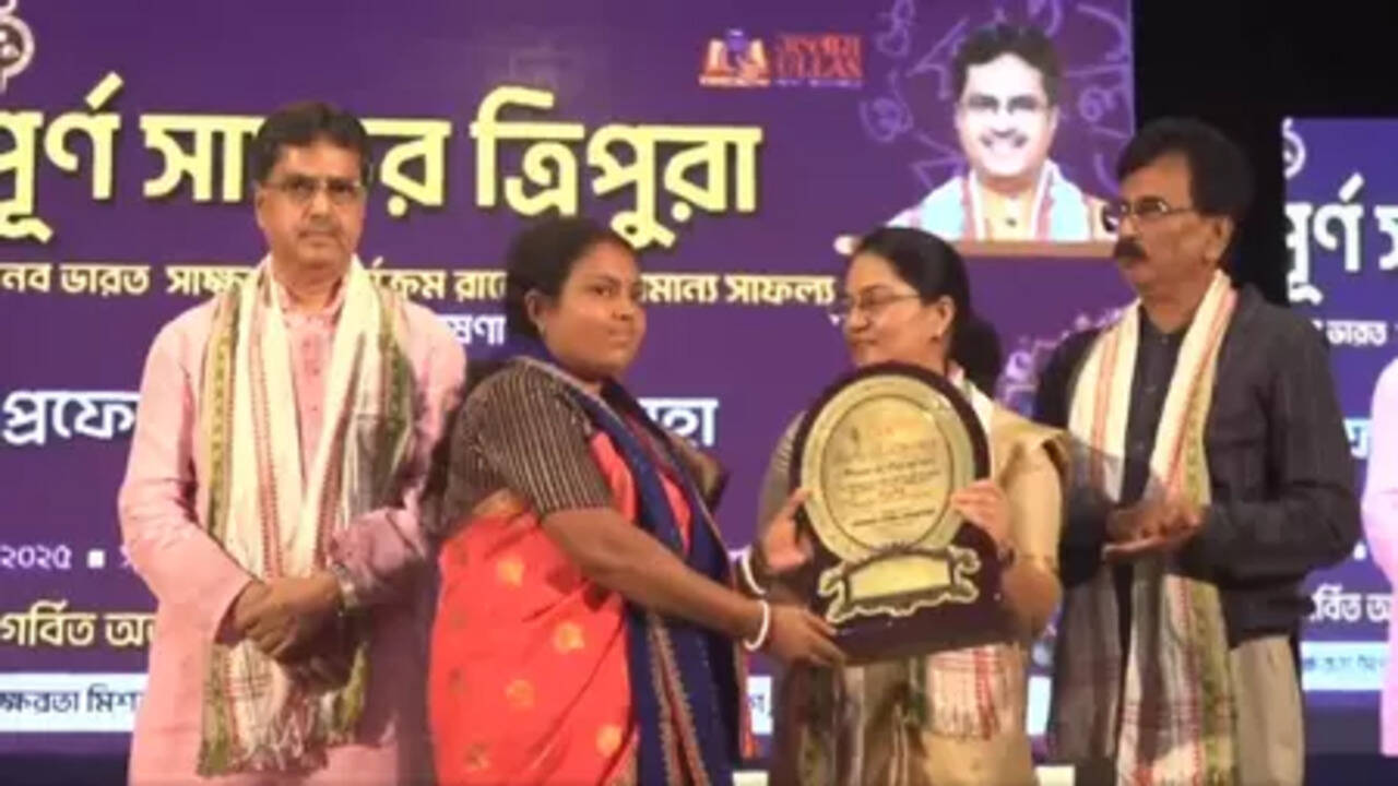 Tripura becomes India’s third fully literate state after Mizoram and Goa with 95.6% literacy rate