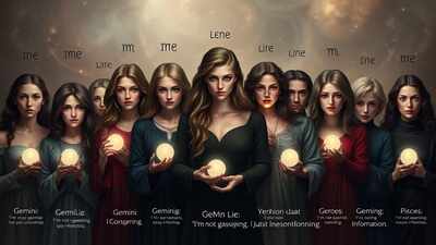What each zodiac sign lies about most often