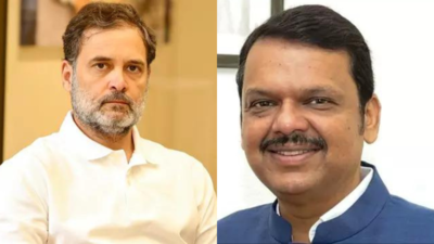  Devendra Fadnavis slams Rahul Gandhi over voter list manipulation charge; tells him to consult Congress MLAs