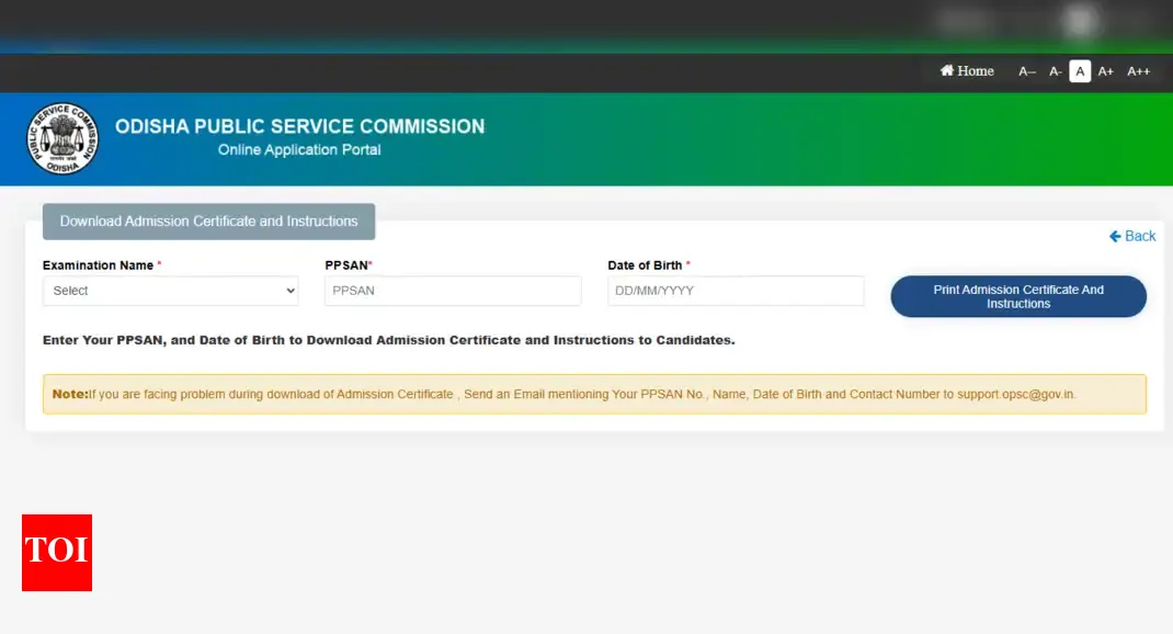 OPSC admit card 2025 released at opsc.gov.in: Direct link to download hall tickets here