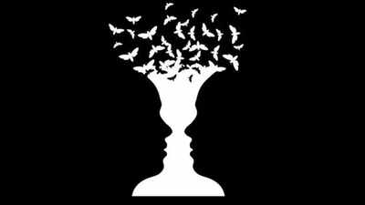 Optical illusion personality test: Vase or faces? What you see first reveals if you are creative or logical