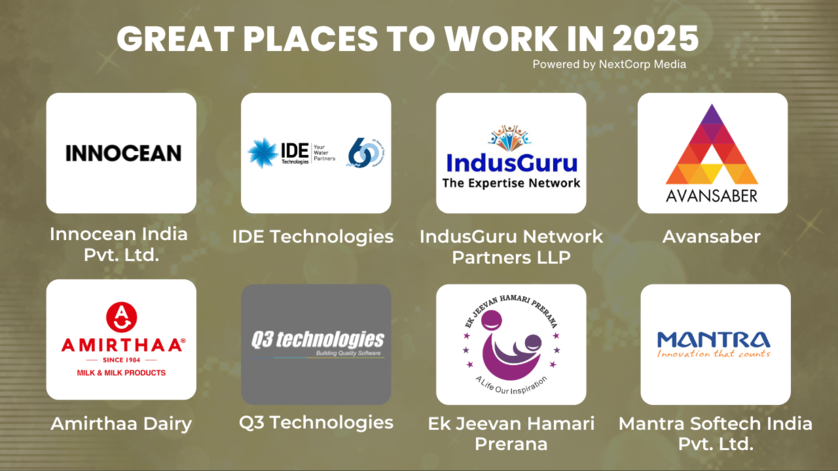 Great places to work in 2025