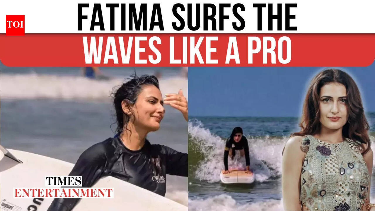 Fatima Sana Shaikh Rides The Waves In Sri Lanka