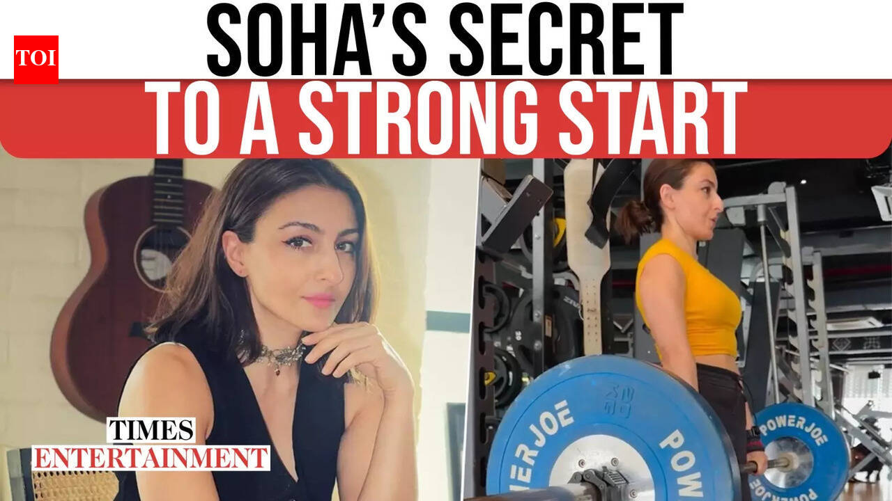 Soha Ali Khan Shares Her Energizing Start-of-Week Ritual