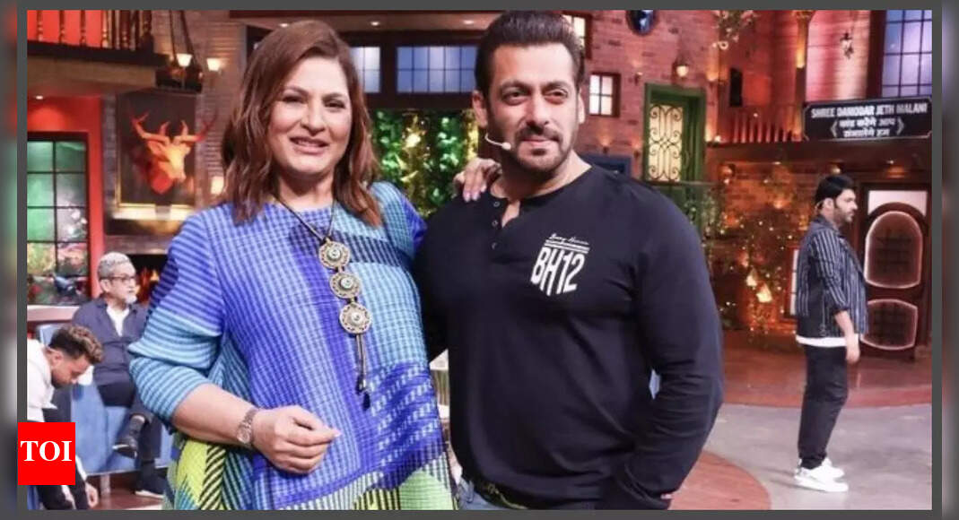 Archana Puran Singh's car was blocked by Salman Khan's security