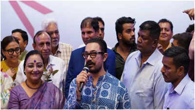 Special Olympics Bharat hosts 'Sitaare Zameen Par' screening, Aamir Khan interacts with children