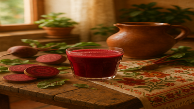 Rojo que renueva: descubre el poder del jugo de remolacha en tu bienestar