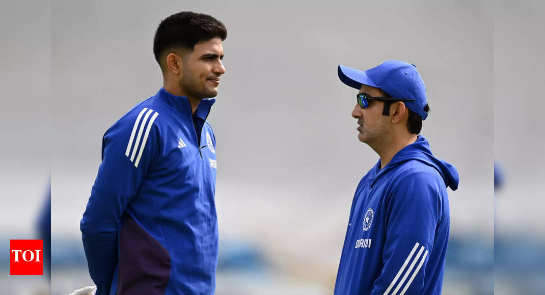 'Pushed into deep sea, but he’ll swim'- Gambhir on Gill’s first Test as captain