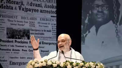 Dictatorial mentality led to Emergency: Amit Shah
