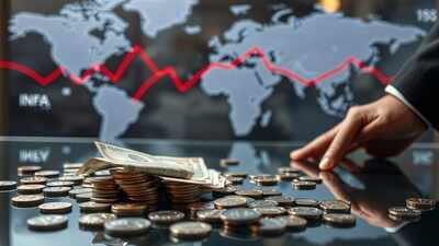 This is an AI-generated image, used for representational purposes only. Rupee advances: Gains 13 paise to 85.92 vs US dollar in early trade; rises for second day amid ceasefire hopes
