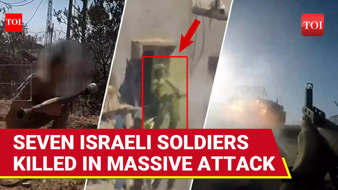 Seven Israeli Soldiers Killed In Huge Attack In Gaza After Iran Truce ...