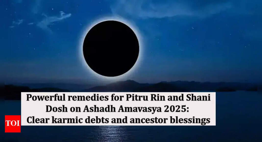Powerful remedies for Pitru Rin and Shani Dosh on Ashadh Amavasya 2025: Clear karmic debts and ancestor blessings
