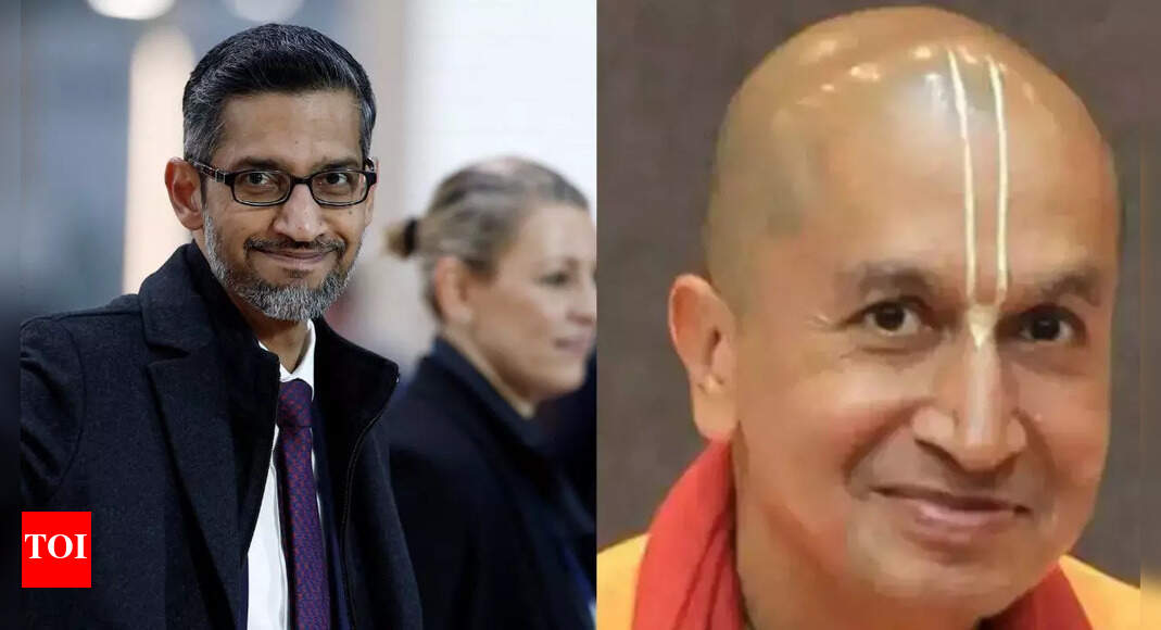 Sundar Pichai meets IIT batchmate; he chose monk life, says: ‘You deal with Google, I with God’
