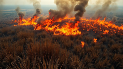  Over 100 acres burned in Las Vegas' Clark county, containment efforts underway