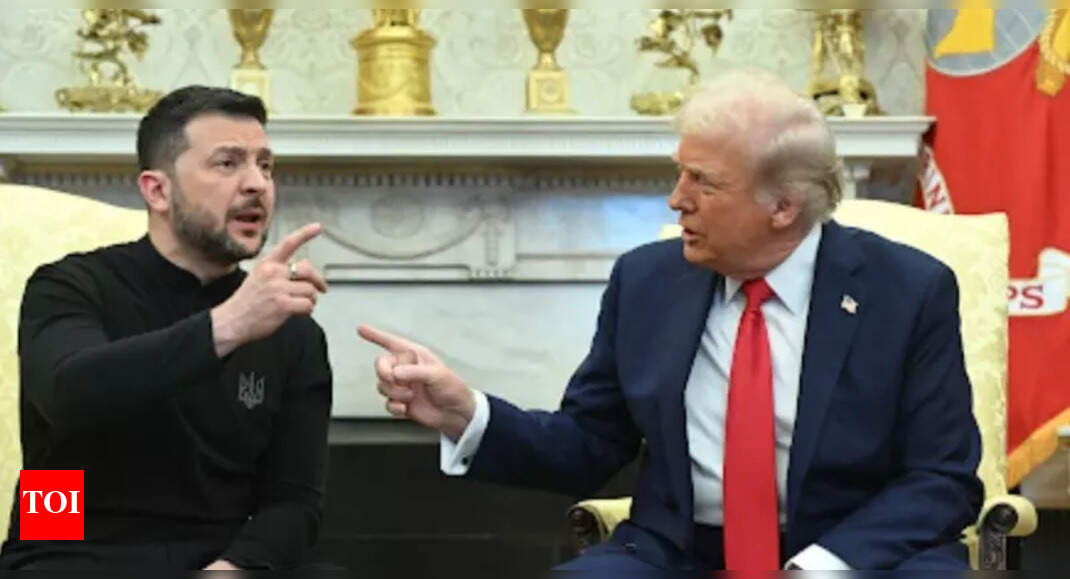 Zelenskyy, Trump hold ‘substantive’ meeting on Nato sidelines in The Hague