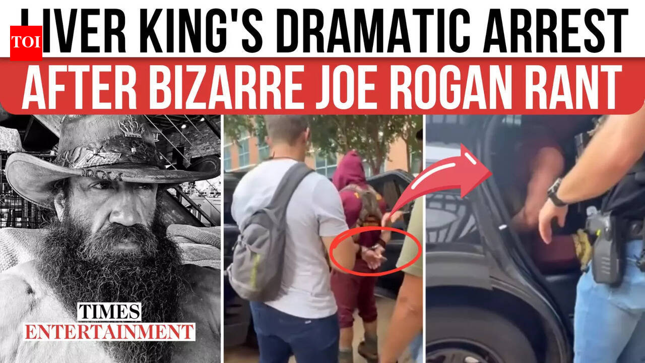 Liver King Arrested After Bizarre Joe Rogan Rant, Police Handcuffs ...